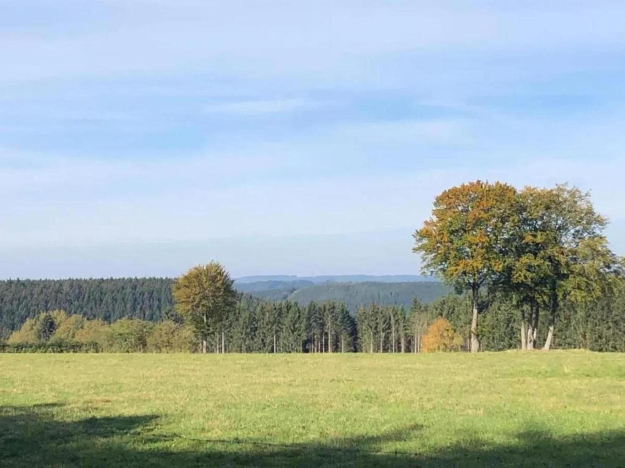 Villa Detached House With Breathtaking Views Malmedy Esterno foto